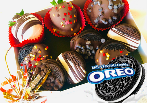 3 Fall Berries and 6 Fall Chocolate Covered Oreos®